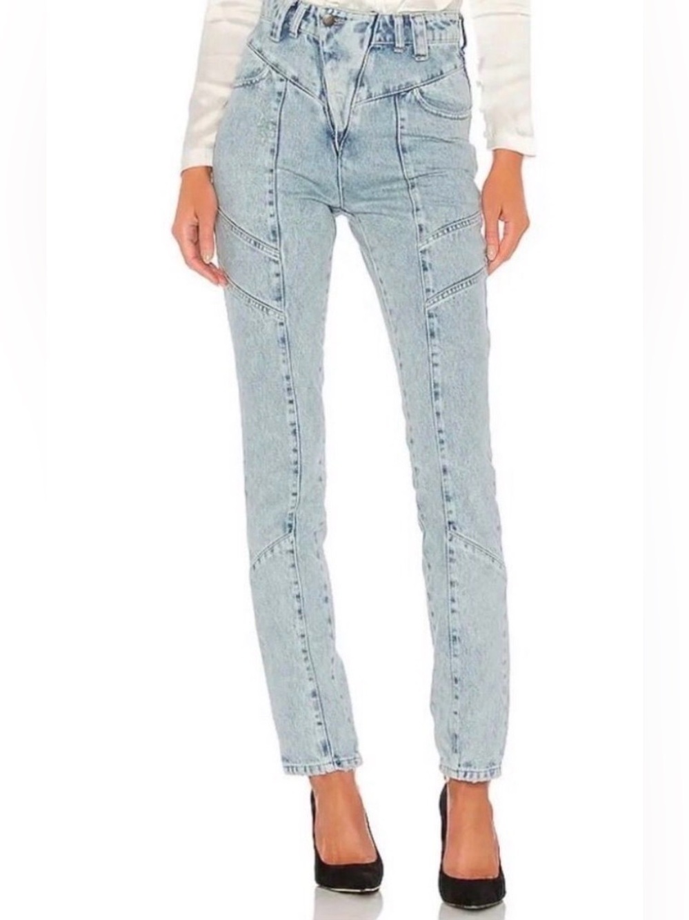 Retrofete X REVOLVE Taylor Asymmetrical Jeans, size 29